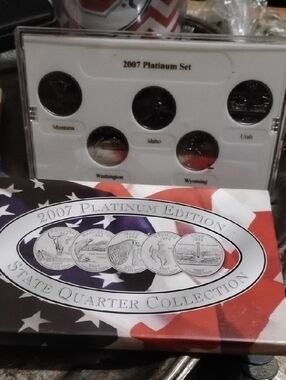 2007 Platinum Edition State Quarter Collection - Silver